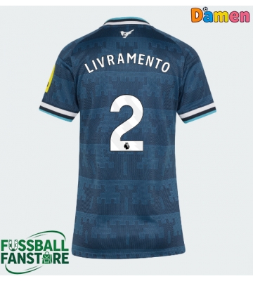 Newcastle United Tino Livramento #2 Replik Auswärtstrikot Damen 2026-27 Kurzarm